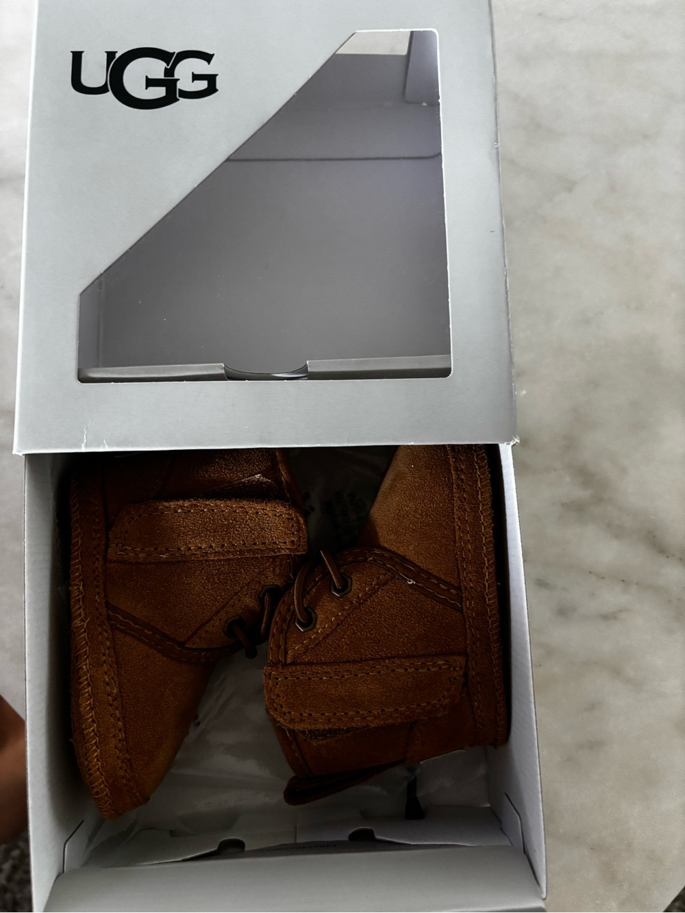 UGG Men’s Chestnut Suede Lace-Up Boots